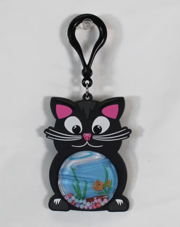 Bag Clip - Cat Maze Fish Bowl