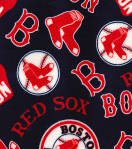 Red Sox logos blue - Catnip Mat