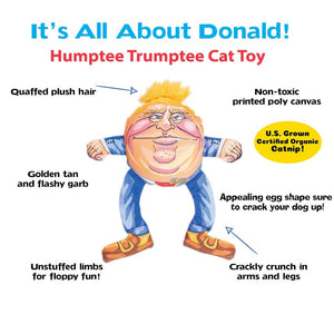 Humptee Trumptee - Political Parady Catnip Toy - Fuzzu